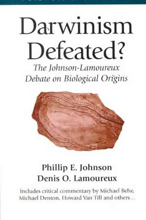 Darwinism Defeated? de Phillip E. Johnson