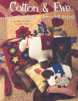 Cotton & Ewe: Quilts, Pincushions, Pillows, Wall Hangings de Betsy Chutchian