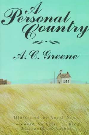 A Personal Country de A. C. Greene