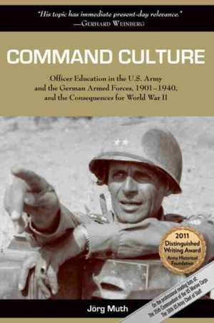 Command Culture de Jörg Muth