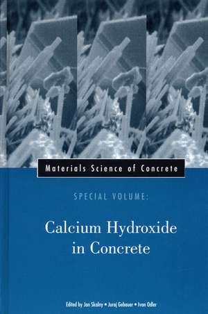 The Role of Calcium Hydroxide in Concrete – Materials Science of Concrete, Special Volume de J Skalny