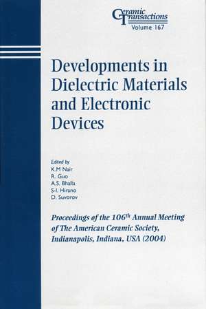 Develop Dielectric CT V 167 de Nair