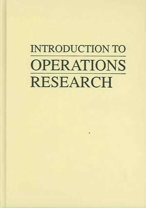 Introduction to Operations Research: "" de Joseph G. Ecker