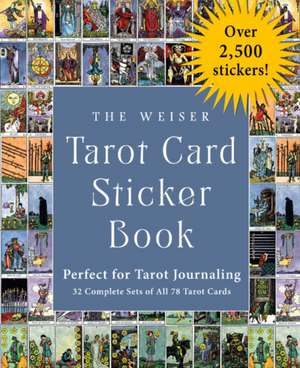 The Weiser Tarot Card Sticker Book de Arthur Edward Waite