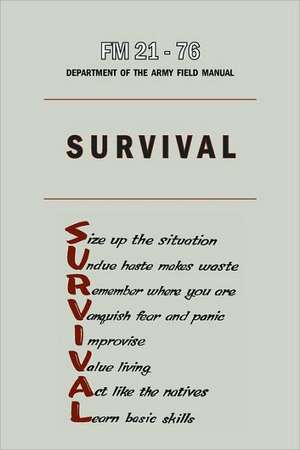 U.S. Army Survival Manual FM 21-76 de Department