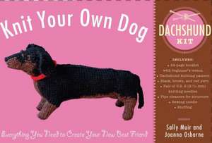 Knit Your Own Dog: Dachshund Kit de Sally Muir