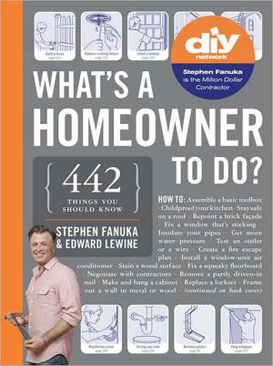 What's a Homeowner to Do? de Stephen Fanuka