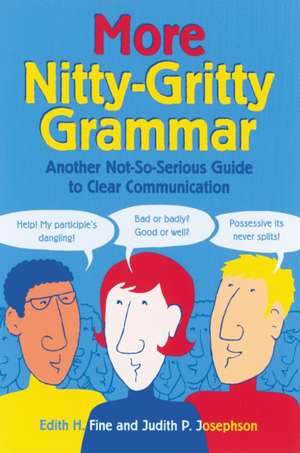 More Nitty Gritty Grammar de Edith Hope Fine