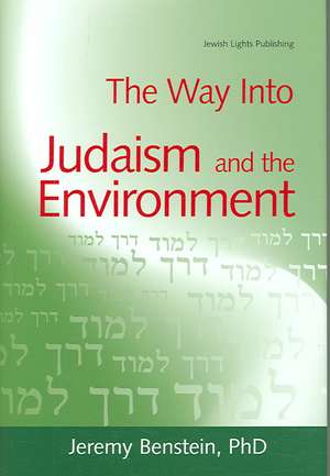 The Way Into Judaism and the Environment: The Guiding Light of Spiritual Fulfillment de Jeremy Benstein