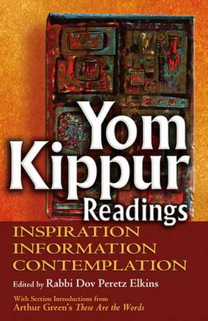 Yom Kippur Readings de Rabbi Dov Peretz Elkins