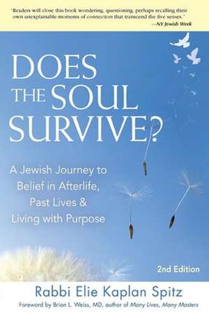 Does the Soul Survive?: A Jewish Journey to Belief in Afterlife, Past Lives & Living with Purpose de Elie Kaplan Spitz