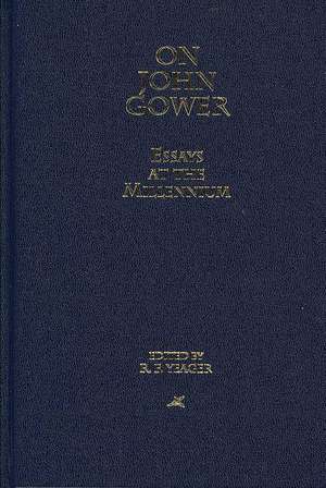 On John Gower de R F Yeager