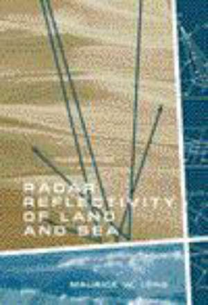 Radar Reflectivity of Land and Sea 3rd Ed. de Maurice W. Long