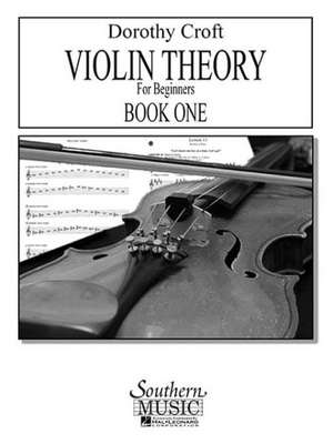 Violin Theory, Book One (): Violin de Croft Dorothy