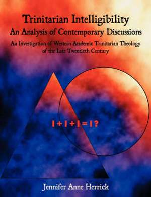 Trinitarian Intelligibility - An Analysis of Contemporary Discussions de Jennifer Anne Herrick