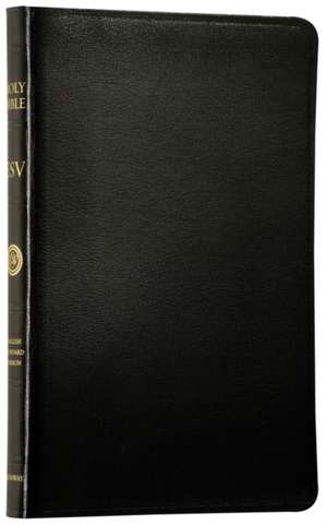 ESV Thinline Bible (Bonded Leather, Black) de Spck