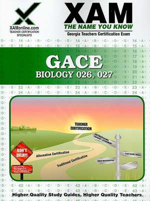 GACE Biology 026, 027 de Sharon Wynne