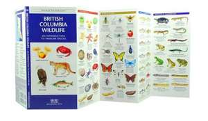 British Columbia Wildlife: A Folding Pocket Guide to Familiar Species de James Kavanagh