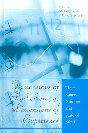 Dimensions of Psychotherapy, Dimensions of Experience: Time, Space, Number and State of Mind de Michael Stadter