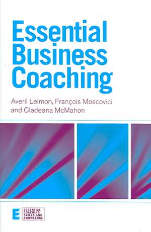 Essential Business Coaching de Averil Leimon