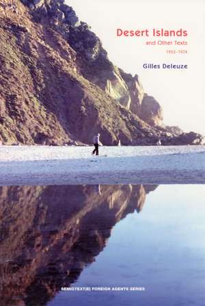 Desert Islands de Gilles Deleuze