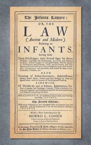 The Infants Lawyer de Samuel Cater