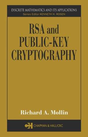 RSA and Public-Key Cryptography de Richard A. Mollin