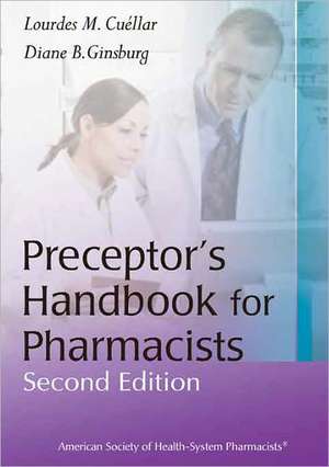 PRECEPTORS HANDBK FOR PHARMACI