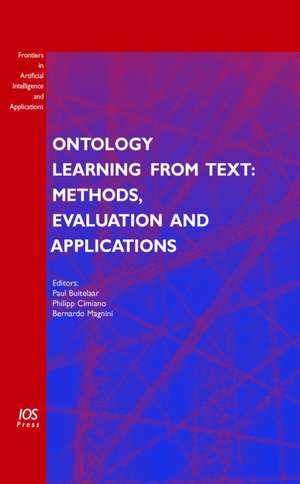 Ontology Learning from Text de Paul Buitelaar