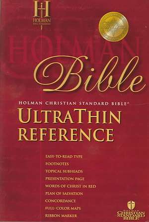 Ultrathin Reference Bible-Hcsb de Holman Bible Editorial