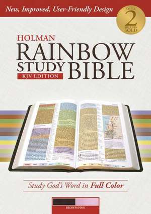 Holman Rainbow Study Bible-KJV de Holman Bible Staff