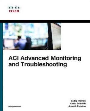 Aci Advanced Monitoring and Troubleshooting de Sadiq Memon