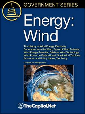 Energy: The History of Wind Energy, Electricity Generation from the Wind, Types of Wind Turbines, Wind Energy Potential, de Thecapitol Net