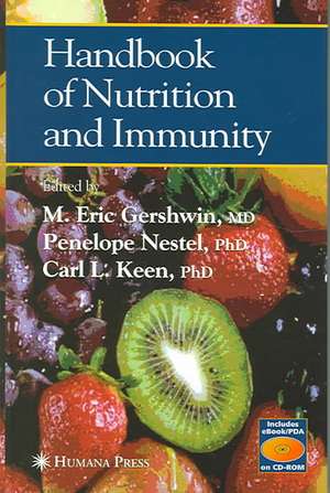 Handbook of Nutrition and Immunity de M. Eric Gershwin