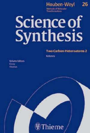 Science of Synthesis: Houben-Weyl Methods of Molecular Transformations: Category 4: Compounds with Two Carbon-Heteroatom Bonds de Jannie Cossy