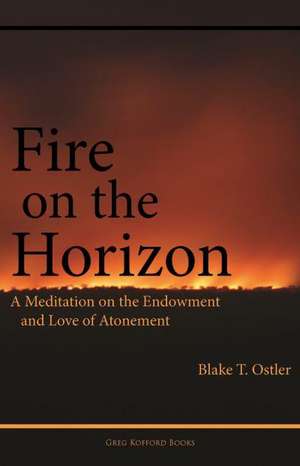 Fire on the Horizon: A Meditation on the Endowment and Love of Atonement de Blake T. Ostler