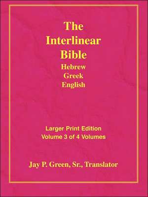 Larger Print Bible-Il-Volume 3 de Sr. Green, Jay Patrick