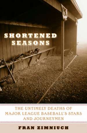 Shortened Seasons de Fran Zimniuch