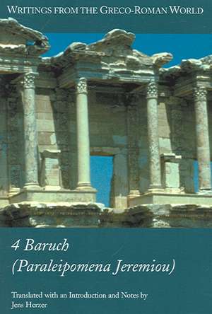 4 Baruch (Paraleipomena Jeremiou de Jens Herzer