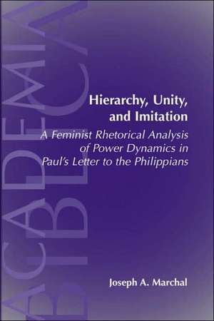 Hierarchy, Unity, and Imitation de Joseph A. Marchal