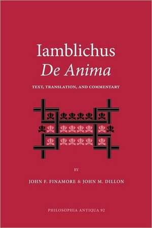 Iamblichus de Anima de Iamblichus