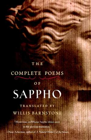 The Complete Poems of Sappho de Sappho