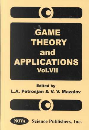 Game Theory & Applications, Volume 7 de L A Petrosjan