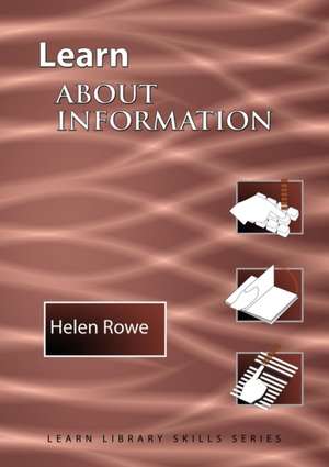 Learn about Information International Edition: 7 & 7 de Helen Rowe