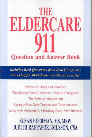 ELDERCARE 911 QUES & ANSW BK