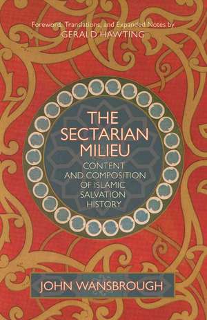 The Sectarian Milieu de John E. Wansbrough