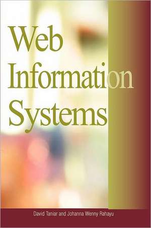 Web Information Systems de Johanna W. Rahayu