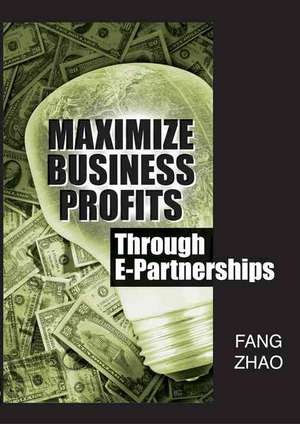 Maximize Business Profits Through E-Partnerships de Fang Zhao