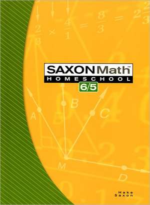 Saxon Math Homeschool 6/5 de Stephen Hake