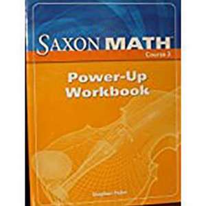 Saxon Math Course 3 de Various